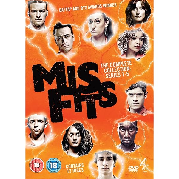 Misfits: Series 3 [DVD]: Amazon.co.uk: Iwan Rheon, Lauren Socha