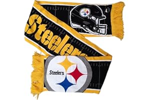 Great Branding NFL Jaquard Schal American Football Teamlogo Helm Fanschal Fransen