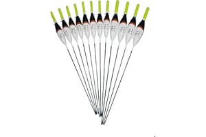 SRG POLE FLOATS 12 x Assorted Pole Floats (Pack 303Y12)