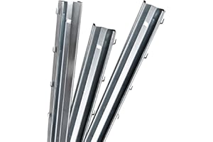 AQUAGART 5 postes de valla de perfil Z 1,50 m valla salvaje valla de pasto valla forestal