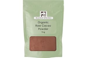 Organic Raw Cacao Powder 1kg by Manor Springs Organic
