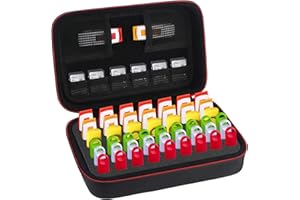 BOVKE USB-Flash-Laufwerk-Organizer mit 48 Steckplätzen für SD-Karten, Daumenlaufwerke und Speicherkartenhalter für SanDisk, Samsung, Netac, PNY – extra Netztasche