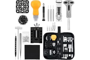 AiQInu Juego de Herramientas de relojería Watch Repair kit01