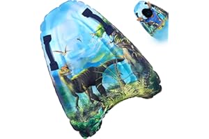 Surfbrett Aufblasbar, Hillylolly Kleine Luftmatratze Kinder mit Griffen, Schwimmbrett Aufblasbar Kinder, Bodyboards, Surfboard, Strandsurfen Pool Schwimmen Sommer Wasserspersport