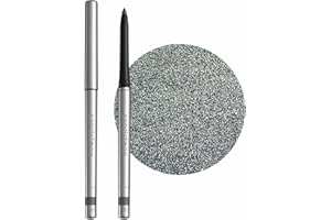 Eyeliner hypoallergénique Sandstone Scandinavia imperméable (Gris) | Eyeliner métallique sans parfum | Crayon pour les yeux végétalien et sans cruauté | Eye-liners colorés pour yeux sensibles