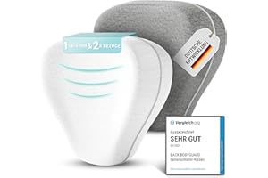 ‎BACK BODYGUARD BACK BODYGUARD Seitenschläferkissen mit 2 Bezügen - Kniekissen für Seitenschläfer - Beinkissen richtet Knie, Beine, Hüfte und Wirbelsäule optimal aus