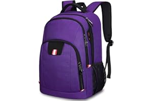 DELLA GAO Mochila Portatil Mochila Hombre Mochila Ordenador Portatil 15.6 17 Pulgadas Mochila Portatil con Ranura Mochila del Negocio Trabajo Diario Viaje Escolares