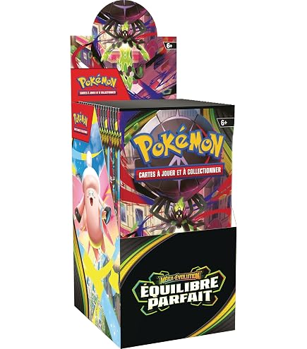 pokemon tcg enhanced booster box Pokémon : Mega Evolution Boîte de présentation Jeux et Jouets Timelord Deck - January Packs:10 UV Protection