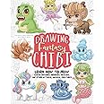 Drawing Fantasy Chibi: Learn How to Draw Kawaii Unicorns, Mermaids, Drago