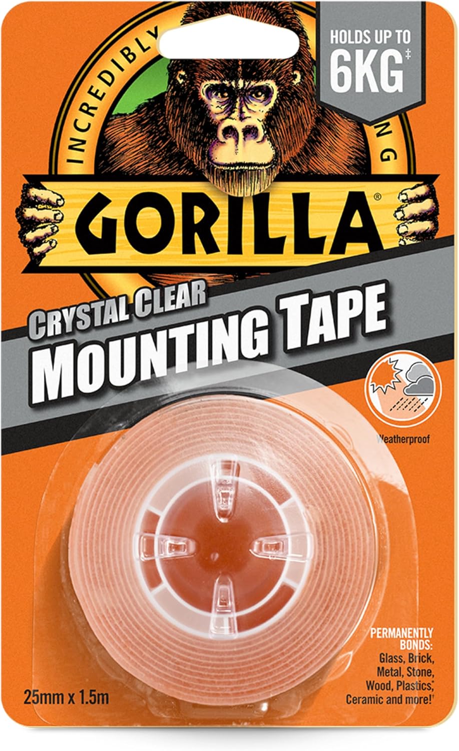 Prise en Main & Utilisation au Quotidien : Gorilla Double Sided Mounting Tape Clear 1 5m