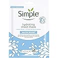 Simple Hydrating 16 days' worth of moisturiser in just 15 minutes Sheet Mask face mask for dry skin 1 pc