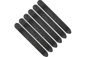 ‎GIONAR 6 Stück Snowboard Binding Straps-Snowboard Fußgelenkgurte Ersatz Schnalle-Bindung für Leiter-Ersatz Inlineskate Riemen-Ski Ankle Straps,Schwarz