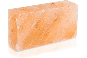 NUGATI Salt Brick 20 x 10 x 5 cm Himalaya Salt Tile for Sauna Salt