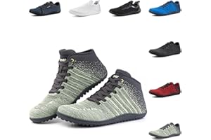 Anokar Unisex-Barfußschuhe mit Breite Zehenbox und Zero-Drop-Sohle Gr.37-47