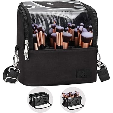 Effortless Makeup Bag | Make-up Tas Dames | Waterafstotend | Lay-flat