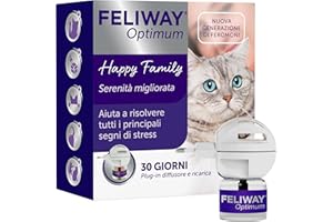 Ceva Salute Animale Feliway Optimum Diffusore + Ricarica Da 48 Ml