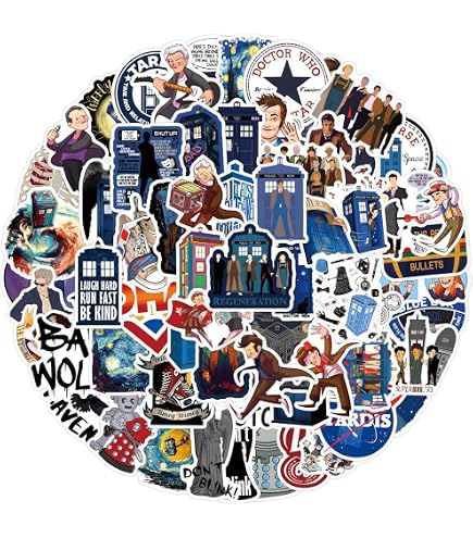 Insignias De Doctor Who – Pack Con 1 Grande Y 4 Pequeñas | Exterminate Badge Multicolor Para Decorar Mochilas Y Ropa