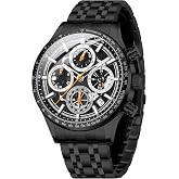 SAPPHERO Watches Men's Chronograph Men's Watches Analogue Quartz 50M Waterproof Casual Business Watch Stylish Design Elegant Gift