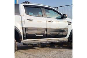 Logan4x4 Protezioni Coperture Sportelli Laterali per Ford Ranger 2012-2022 Door Cladding T6 T7 T8