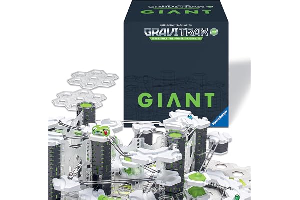 Ravensburger - GraviTrax Pro - Starter Set Giant - 27023 - Jeu de Construction STEM - Circuits de Billes créatifs - Plus de 400 pièces - Enfants de 8 Ans et Plus - Version française