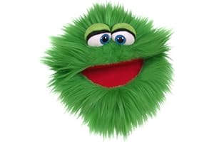 Living Puppets W807 Mannequin à Main en Vert pour Adultes et Enfants Taille : 20 cm Lavage à la Main