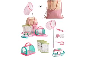 Kids Explorer Kit & Bug Catcher Kit för barn, 10 st rosa WRP28