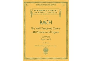J.s. bach: the well-tempered clavier - complete piano: Complete Books 1 and 2: 2057