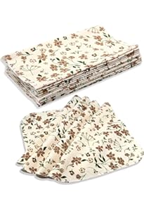 Lot De 50 Feuilles De Papier Essuie-tout Ultra Absorbants, Respectueux De L'environnement, Lavables Et Réutilisables, Non Tissés, Imprimés Pour Usage Humide Et Sec
