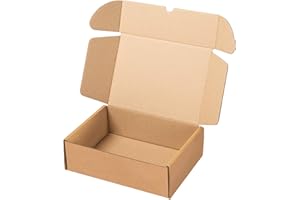 packer PRO Pack 25 Cajas Carton Envios Automontables para Ecommerce y Regalo Kraft, Pequeña 25x18x8cm