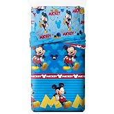 Disney Official Marvel Licensed Children's 3-Piece Bedding Set (Top + Fitted Sheet+Pillow) 52% Cotton 48% Polyester &ndash; Bed 90/