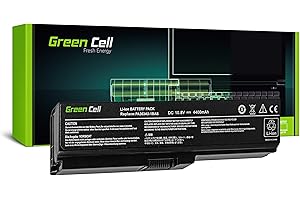 Green Cell Batterie Toshiba PA3817U-1BRS pour Satellite L750 C650 C660 C660D C650D C655 C665 C670D L750D L755 L755D L770 L775 P750, Satellite Pro C650 C650D C660 C660D (4400mAh)