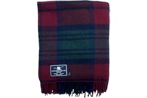 Tweedmill Textiles Lindsay Tartan Premium Wool Travel Rug