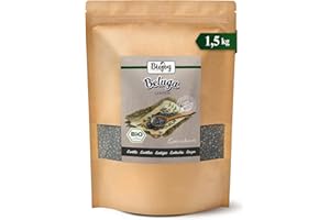 ‎BIOJOY Biojoy BIO-Linsen Beluga (1,5 kg), getrocknet und ganz, Linsen schwarz, ohne Zusätze