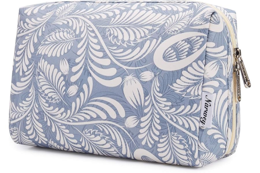 Large Makeup Bag Zipper Pouch Travel Cosmetic Organizer for Women