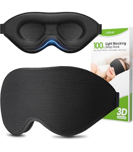 Kit Masque Nuit 3D Et Bouchons Oreilles Silicone BODYSLEEP - Sommeil Paisible Et Réparateur
