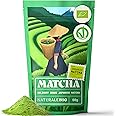 NaturaleBio Japanese Organic Matcha Green Tea Powder - Culinary Grade - 50 gr. Tea Produced in Japan, Uji, Kyoto. Use for Cooking, Baking, Smoothie Making and with Milk. Vegan & Vegetarian Friendly