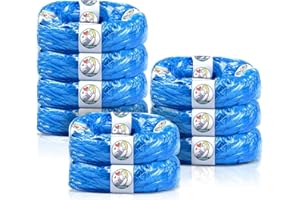 HYOJCWU Set di 9 Ricarica Mangiapannolini, Sacchetti Mangiapannolini con 7 Strati Protettivi Compatibili con Tutti i Modelli per Contenere 2500 Pannolini