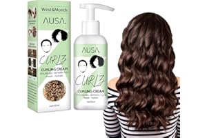 NURVIDIS Crema Definidora De Rizos, Crema De Peinar Rizos, Crema De Peinado Hidratante Para Cabello Rizado, Curly Hair Conditioner, Curl Control Defining Cream Para Todo Tipo De Cabello-50ml