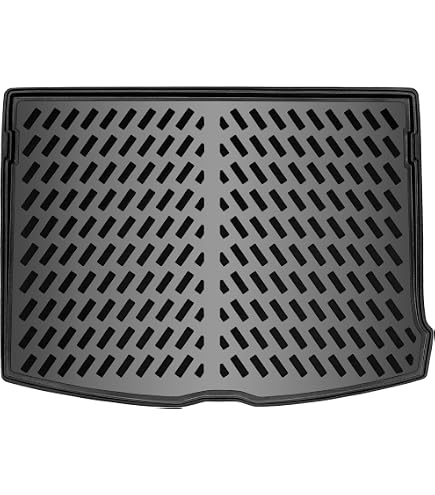 Tapis De Coffre Sur Mesure Pour Mercedes EQA SUV (2021-2025) - Imperméable, Anti-Rayures - Noir/Beige