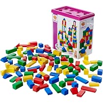 Eichhorn - blocs de construction en bois avec verre acrylique - Montessori