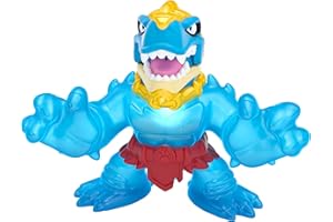 Heroes of Goo Jit Zu Supagoo Dino. Huge 8-Inch Scale. Includes Chomp Attack Jaws, Lights And Sounds. Perfect Christmas/Birthday Present For 4 To 8 Year Olds. Squishy, Stretchy Tactile Play.