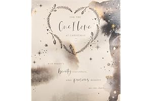 Kartka świąteczna 'For The One I Love From Hallmark' - współczesny marmurowy metaliczny wzór atramentu