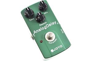 Joyo JF-33 - Pedal de efecto delay para guitarra (batería zinc carbono)