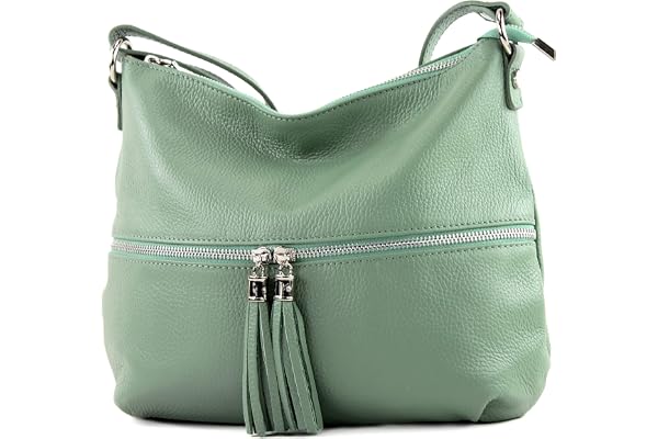modamoda de - Ital Umhänge- / cuir sac à bandoulière T159