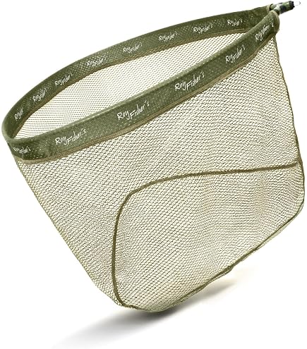 Daiwa N'ZON Fast Flow – Tête D'épuisette 55x45 Cm, Maille Large, 100% Polyester, Pour Pêche En Courant