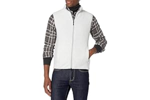 Amazon Essentials Gilet in Pile con Cerniera Integrale (Disponibile in Taglie Big & Tall) Uomo