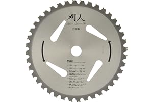 JOANS Disco Universale per decespugliatore 40 Denti in widia diamantato Ø 255 mm - Il MIGLIOR Prodotto sul Mercato