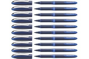 Schneider One Business non-retractable penne a sfera con inchiostro liquido, confezione da 10 blue