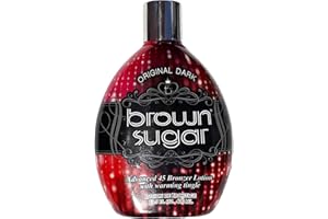 TANTAN Tan Incorporated Original Dark Brown Sugar Tingle Advanced 45 Bronzer Tanning Lotion 400ml