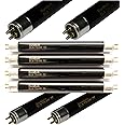 DuraBulb 4 x F4 T5 BLB UV Blacklight Bulbs for 4W UV Note Checkers